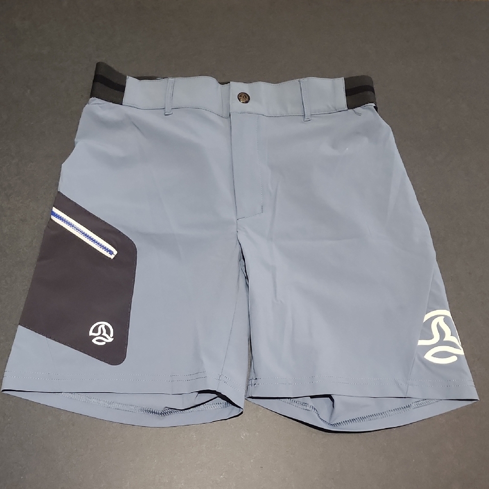 Ternua Men's Slate Blue Shell Stretch Athletic Shorts